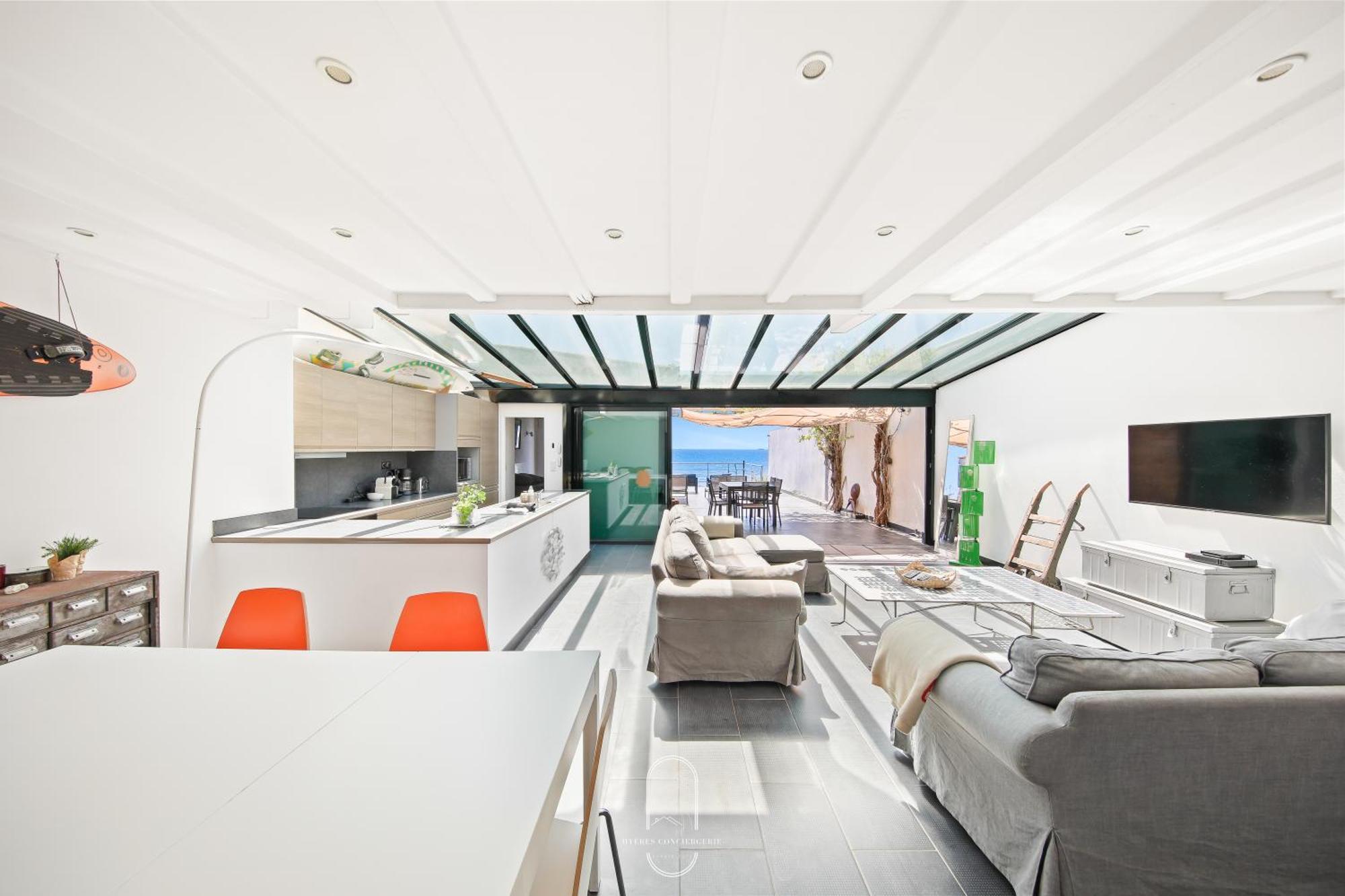 Maison Sur L'Eau-Hyeres-Almanarre-Parkings Clim Wifi By Hc Exteriör bild